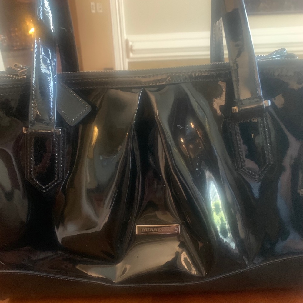 Burberry Patent Leather purse